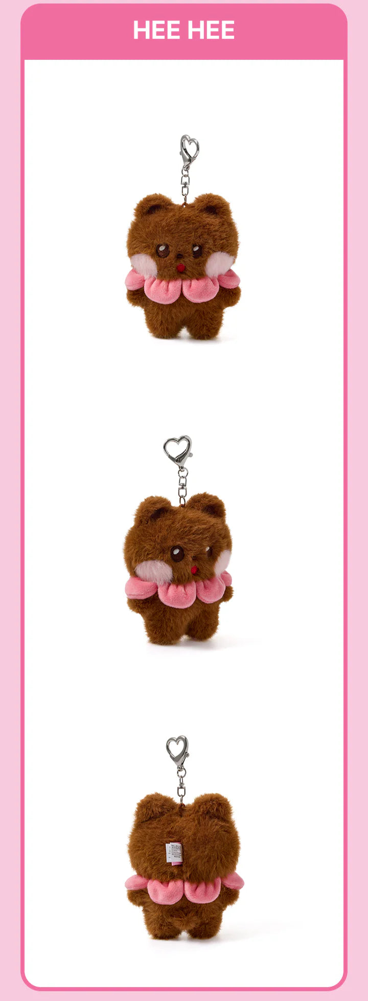 ILLIT 'DEARLIT' 2ND ANNIVERSARY OFFICIAL MD PLUSH KEYRING