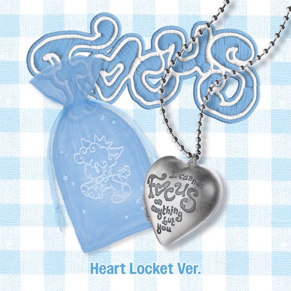 HEARTS2HEARTS 'FOCUS' 1ST MINI ALBUM HEART LOCKET VER.