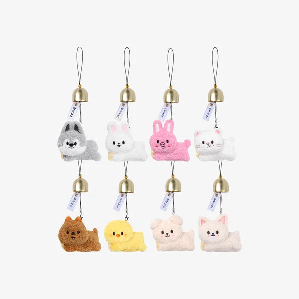 <b>[PRE-ORDER]</b> STRAY KIDS 'RUN IT SEOUL' 2026 WORLD TOUR MD SKZOO PLUSH DOOR BELL KEYRING