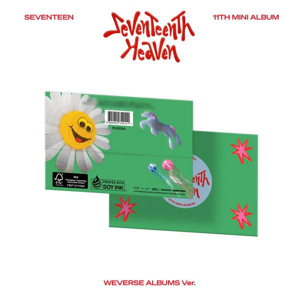 SEVENTEEN 'SEVENTEENTH HEAVEN' 11TH MINI ALBUM WEVERSE VER.