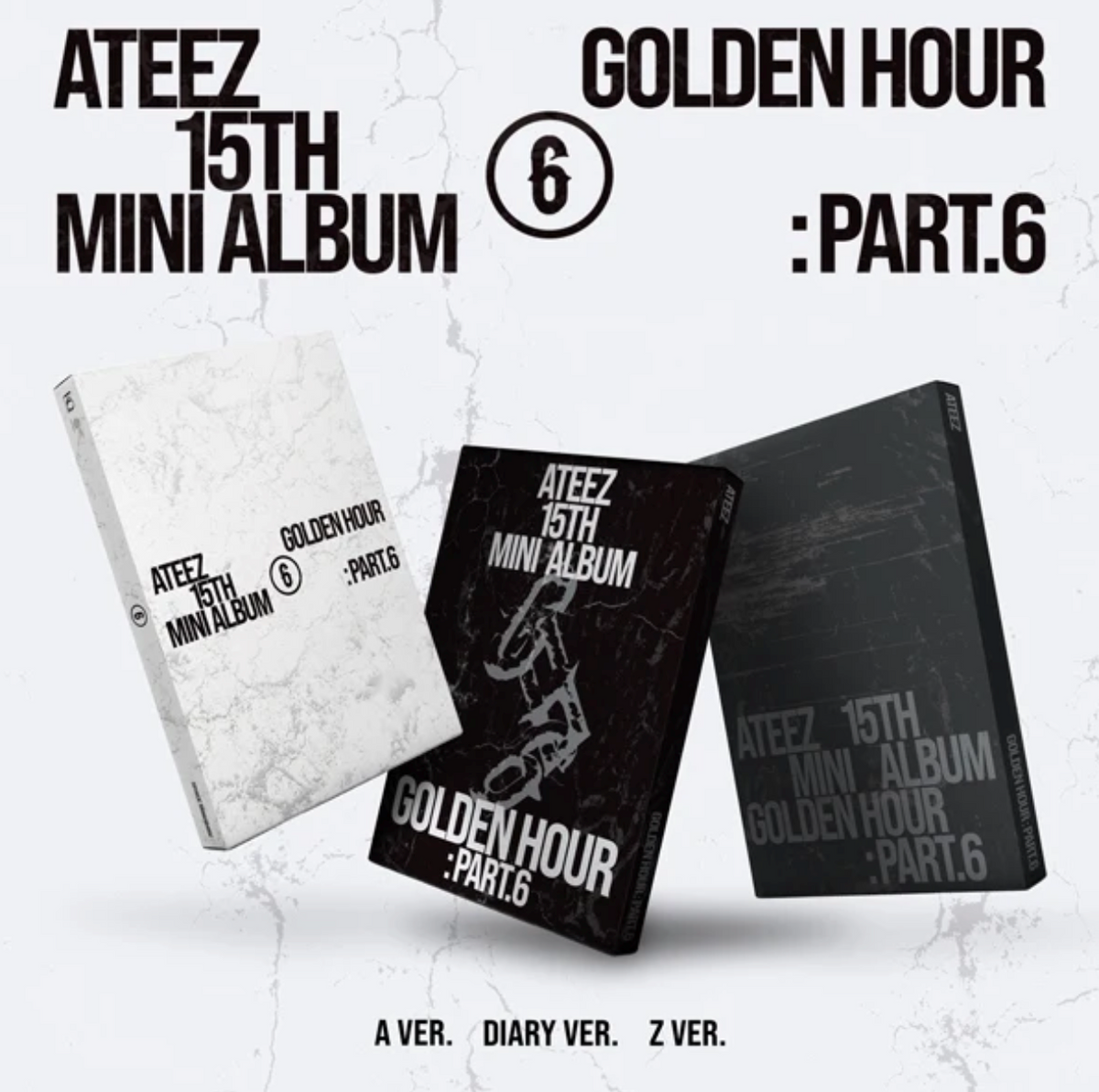 <b>[PRE-ORDER]</b> ATEEZ 'GOLDEN HOUR: PART.6' 15TH MINI ALBUM