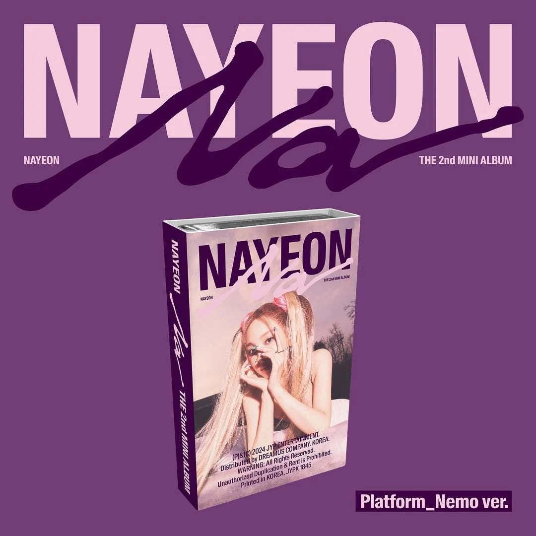 TWICE NAYEON 'NA' 2ND MINI ALBUM NEMO VER.