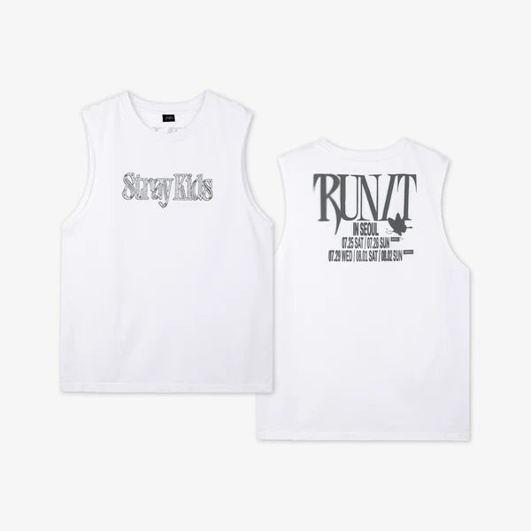 <b>[PRE-ORDER]</b> STRAY KIDS 'RUN IT SEOUL' 2026 WORLD TOUR MD SLEEVELESS TOP