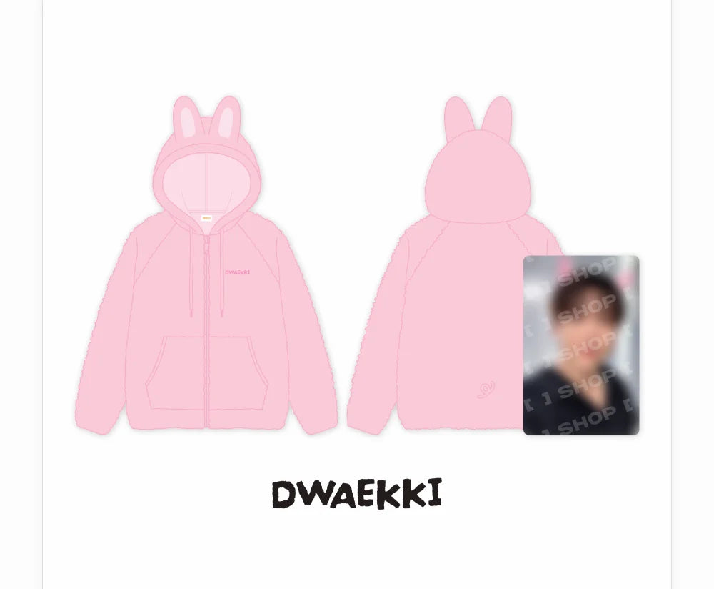 <b>[PRE-ORDER]</b> STRAY KIDS 'RUN IT SEOUL' 2026 WORLD TOUR MD SKZOO FLEECE HOOD ZIP-UP