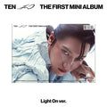 NCT TEN 'TEN' 1ST MINI ALBUM LIGHT ON VER.
