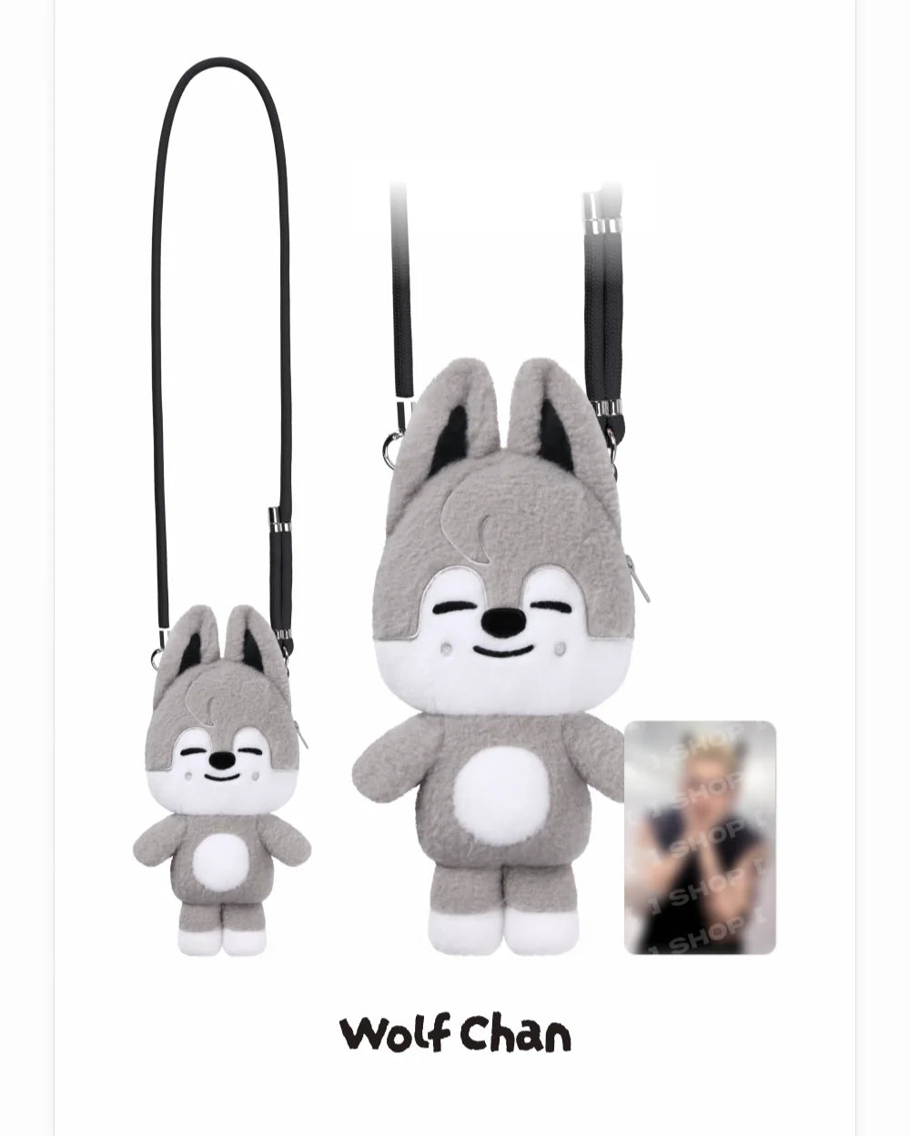<b>[PRE-ORDER]</b> STRAY KIDS 'RUN IT SEOUL' 2026 WORLD TOUR MD SKZOO PLUSH CROSS BAG