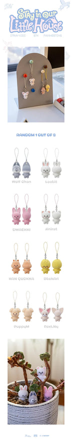 STRAY KIDS 'STAY IN OUR LITTLE HOUSE' 6TH FANMEETING SKZOO SECRET MINI CHARM