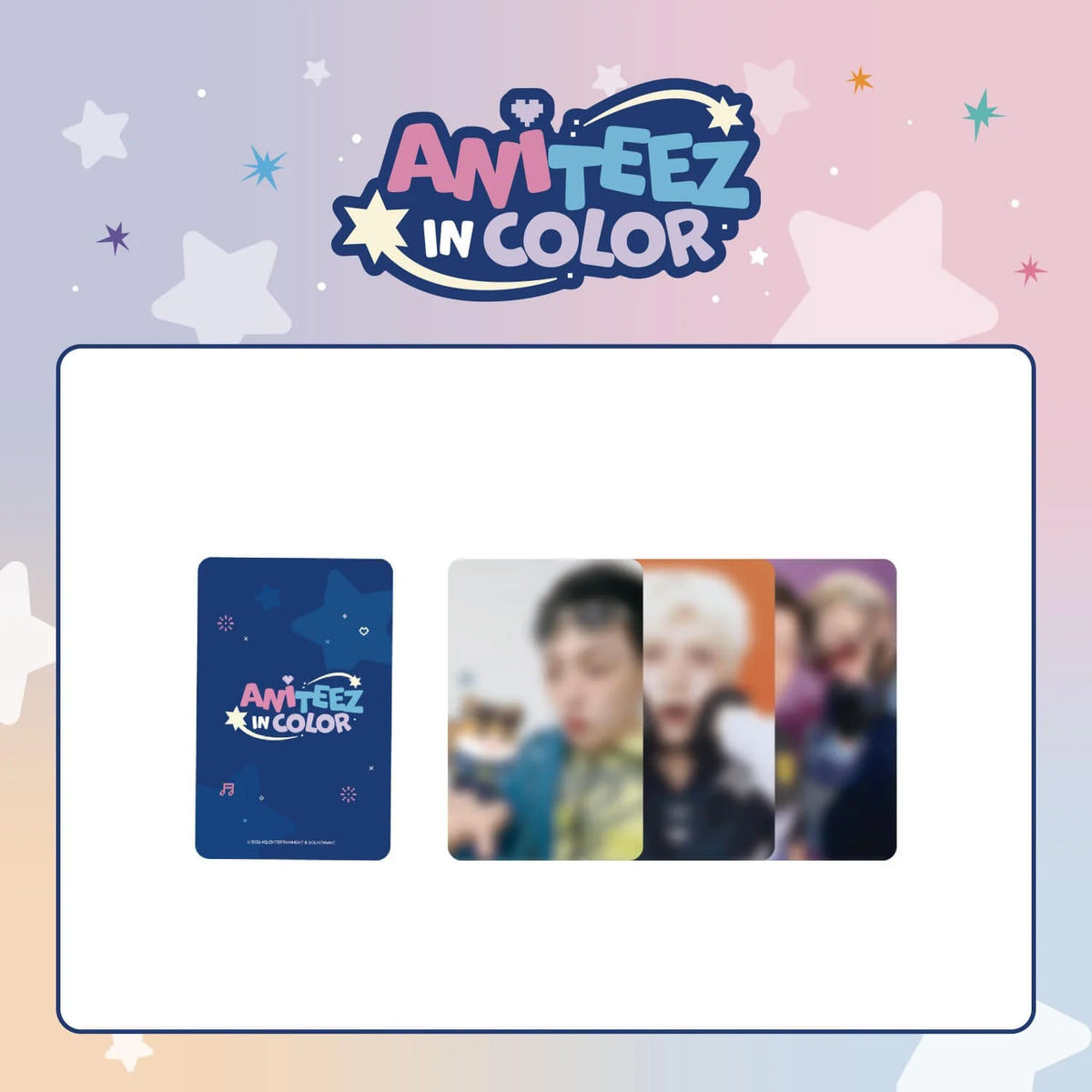 ATEEZ 'ANITEEZ IN COLOR' RANDOM TRADING CARD