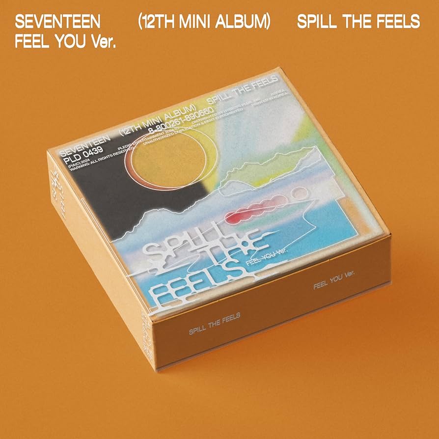 SEVENTEEN 'SPILL THE FEELS' 12TH MINI ALBUM REGULAR VER.