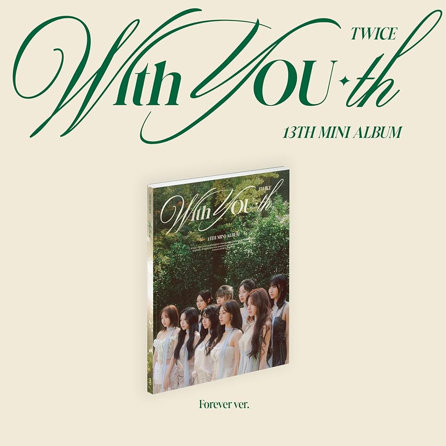 TWICE 'WITH YOU-TH' 13TH MINI ALBUM REGULAR VER.