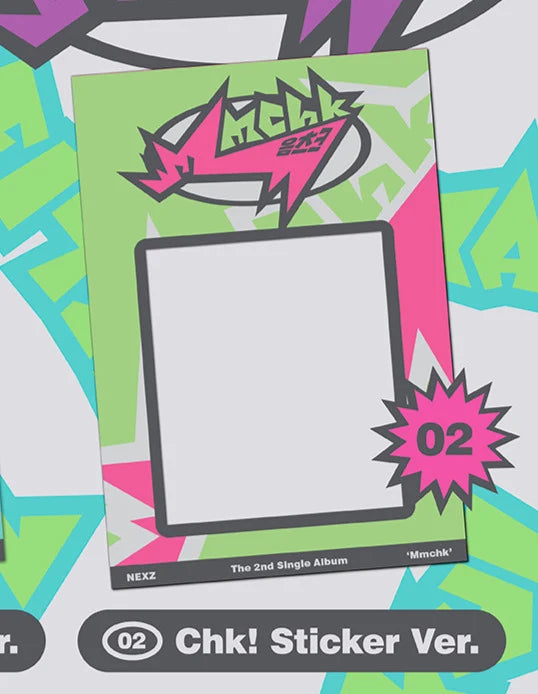 NEXZ 'MMCHK' 2ND SINGLE ALBUM STICKER VER.