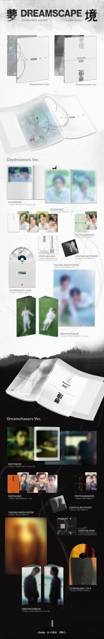 <b>[PRE-ORDER]</b> JEONGHAN X JOSHUA 'DREAMSCAPE' 1ST MINI ALBUM