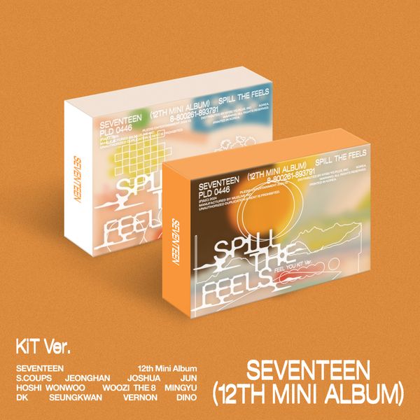 SEVENTEEN 'SPILL THE FEELS' 12TH MINI ALBUM KIT VER.