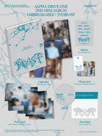 <b>[PRE-ORDER]</b> ALPHA DRIVE ONE 'UNBREAKABLE : 少年BEAST' 2ND MINI ALBUM CALENDAR VER.