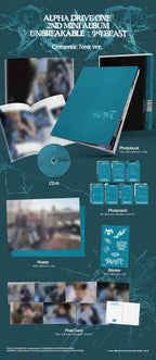 <b>[PRE-ORDER]</b> ALPHA DRIVE ONE 'UNBREAKABLE : 少年BEAST' 2ND MINI ALBUM CEMENTIC NEST VER.