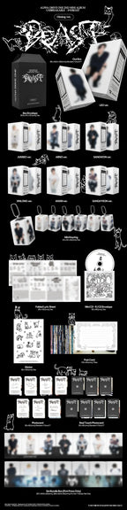 <b>[PRE-ORDER]</b> ALPHA DRIVE ONE 'UNBREAKABLE : 少年BEAST' 2ND MINI ALBUM HISSING VER. [RANDOM]