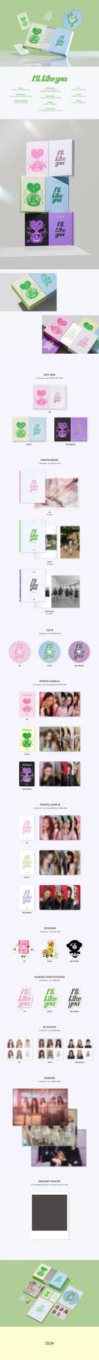 ILLIT 'I'LL LIKE YOU' 2ND MINI ALBUM REGULAR VER.