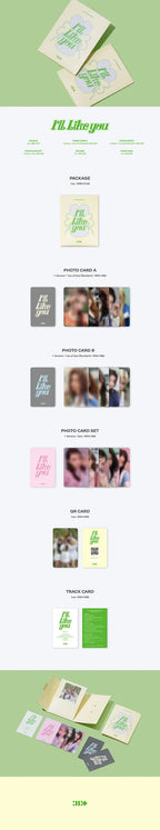 ILLIT 'I'LL LIKE YOU' 2ND MINI ALBUM WEVERSE ALBUMS VER.