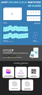<b>[PRE-ORDER]</b> AHOF 'RUN TO YOU' 3RD MINI ALBUM QR ALBUM VER.