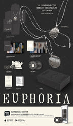 ALPHA DRIVE ONE 'EUPHORIA' 1ST MINI ALBUM COIN NECKLACE VER.