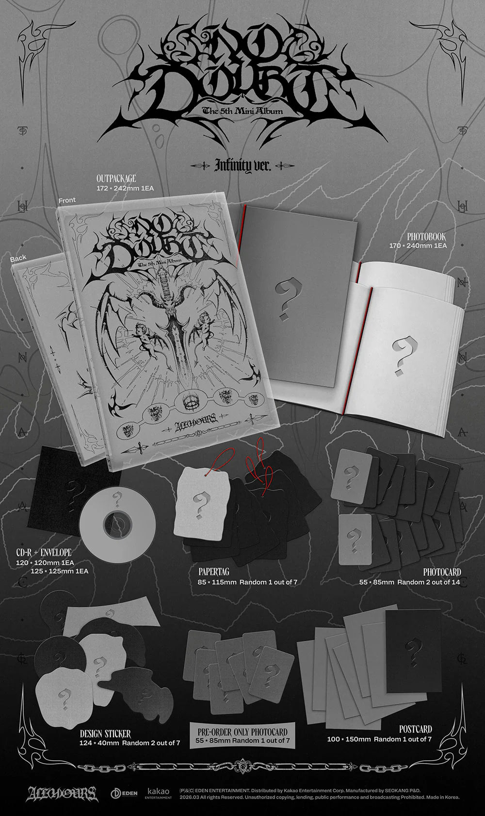 ALL(H)OURS 'NO DOUBT' 5TH MINI ALBUM