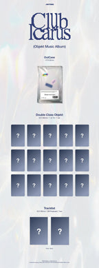 ARTMS 'CLUB ICARUS' 1ST MINI ALBUM OBJEKT MUSIC ALBUM