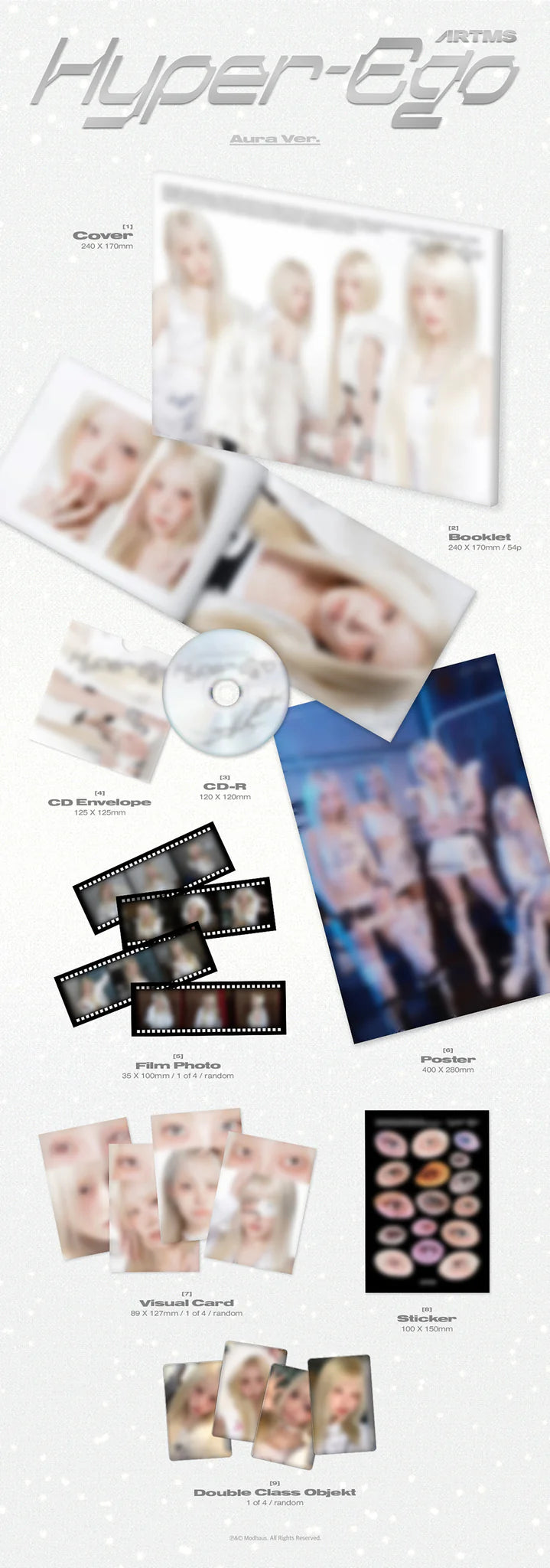 <b>[PRE-ORDER]</b> ARTMS 'HYPER-EGO' 2ND FULL ALBUM