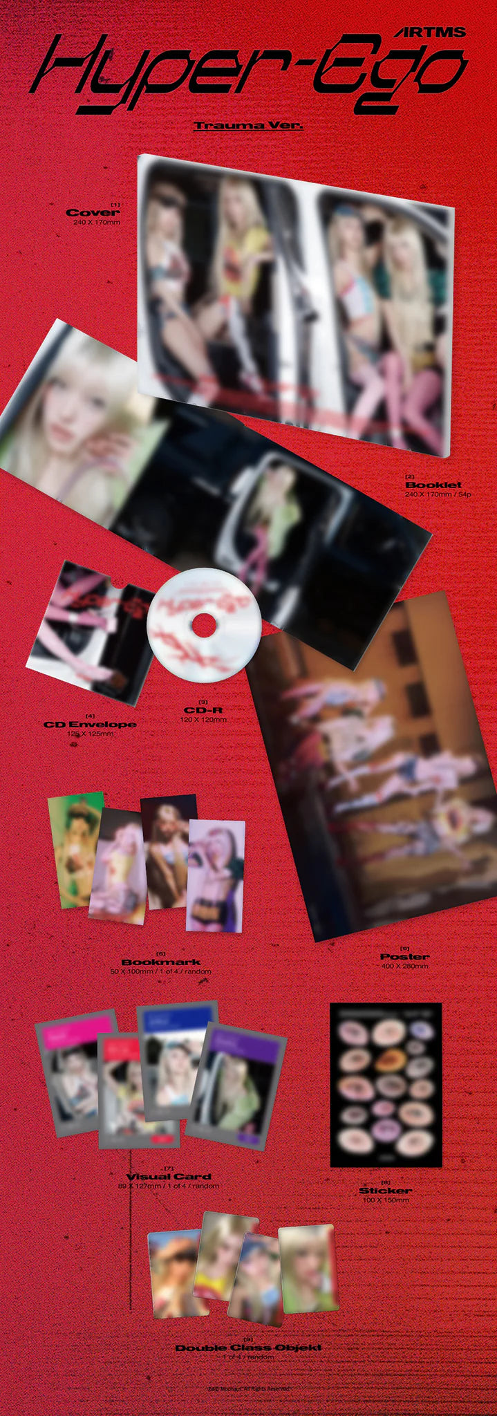 <b>[PRE-ORDER]</b> ARTMS 'HYPER-EGO' 2ND FULL ALBUM