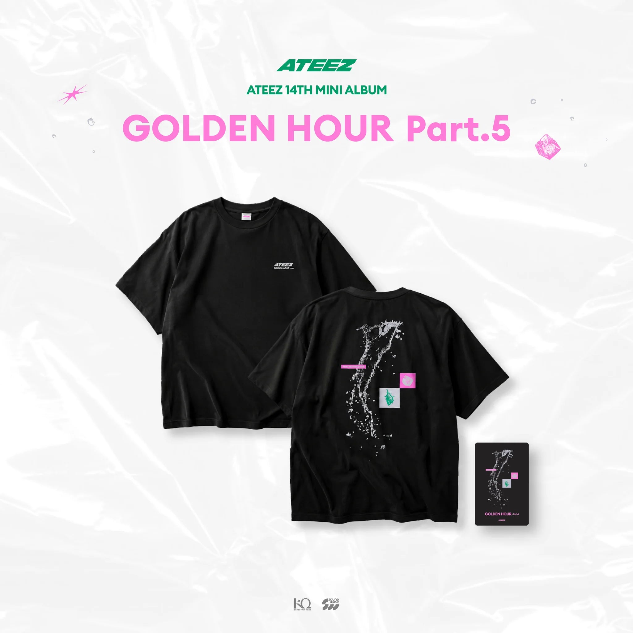 <b>[PRE-ORDER]</b> ATEEZ 'GOLDEN HOUR: PART.5' POPUP STORE MD SHORT SLEEVE T-SHIRT