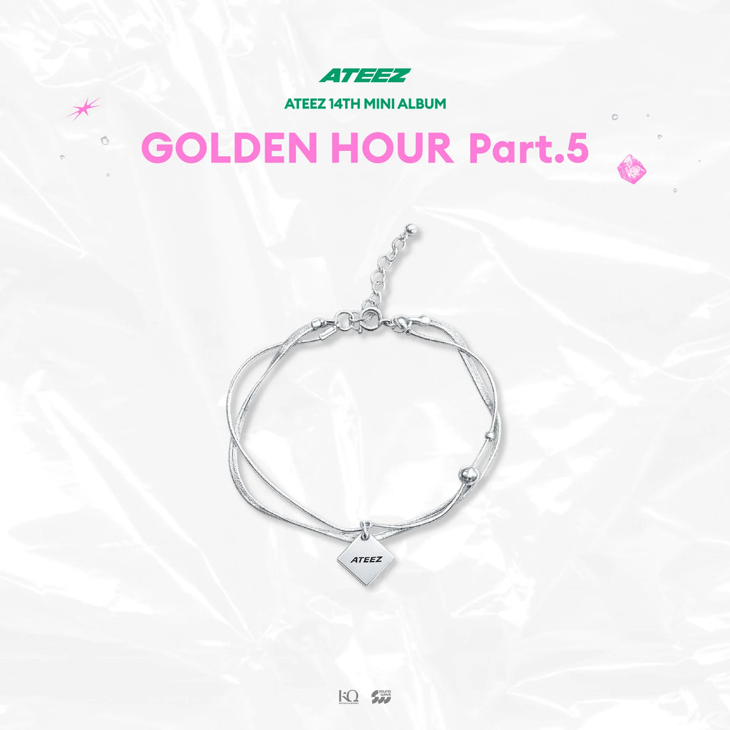 <b>[PRE-ORDER]</b> ATEEZ 'GOLDEN HOUR: PART.5' POPUP STORE MD 925 SILVER BRACELET