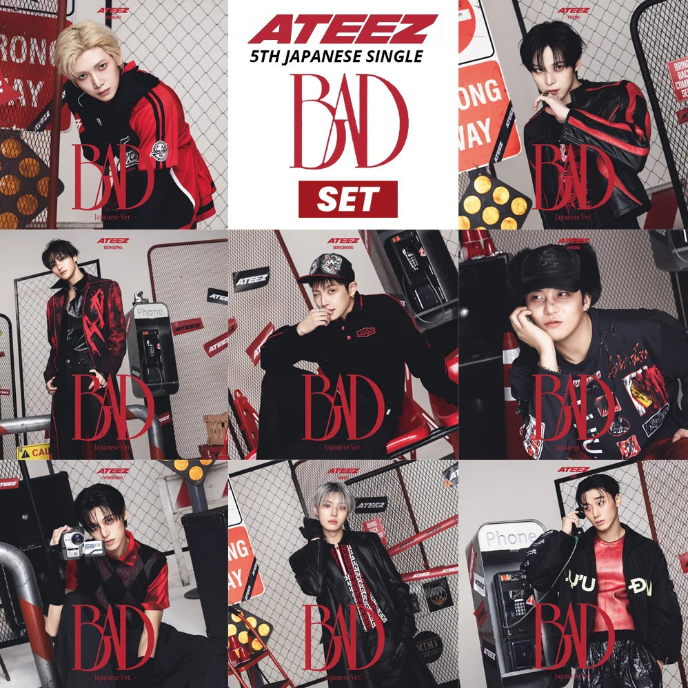 <b>[PRE-ORDER]</b> ATEEZ ‘BAD’ JAPAN 5TH SINGLE ALBUM MEMBER SOLO EDITION