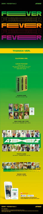 ATEEZ 'ZERO: FEVER PART 1' 5TH MINI ALBUM PLATFORM VER.