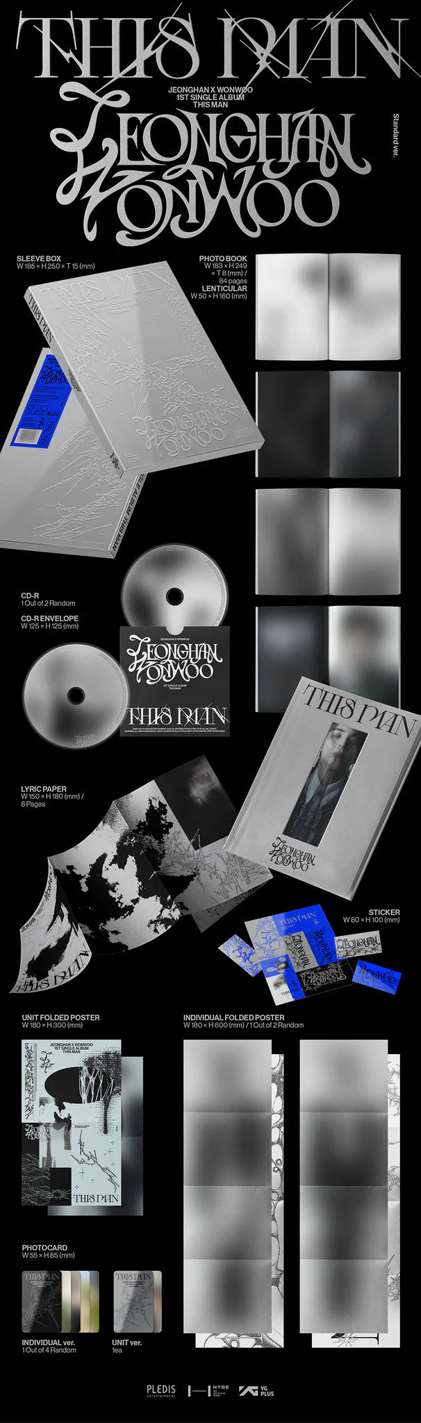 SEVENTEEN JEONGHAN X WONWOO 'THIS MAN' 1ST SINGLE