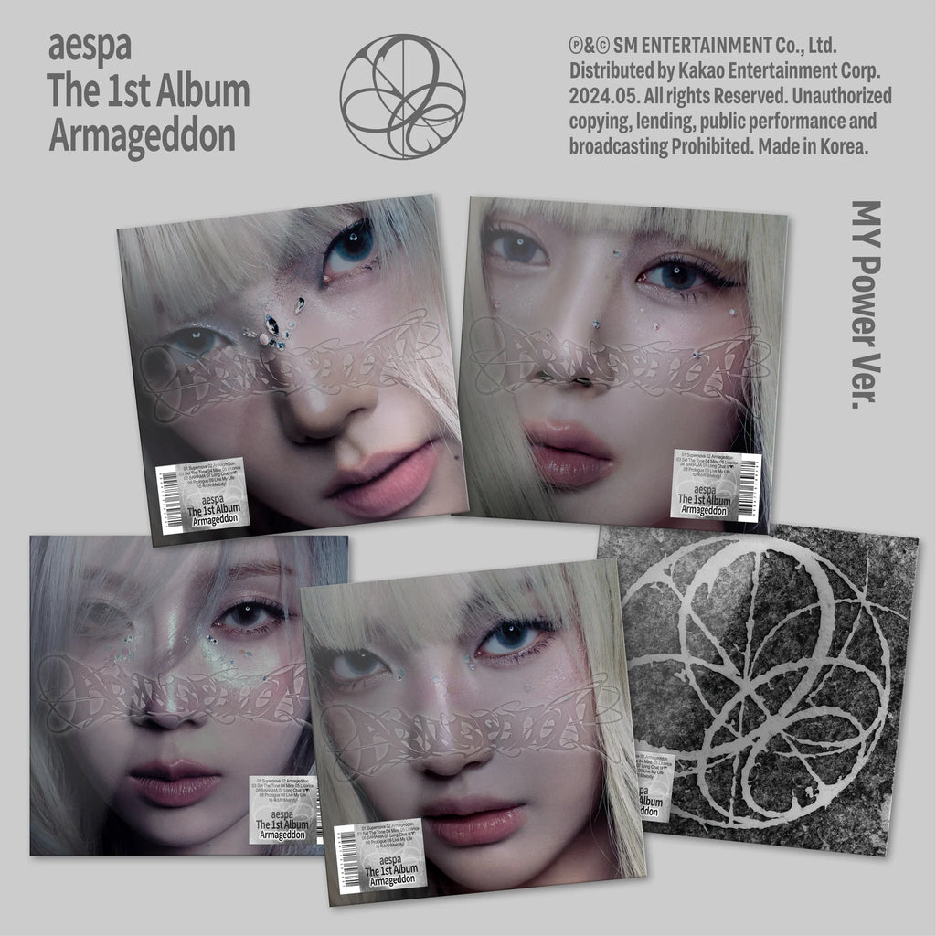 AESPA 'ARMAGEDDON' 1ST STUDIO ALBUM MY POWER VER. (RANDOM)