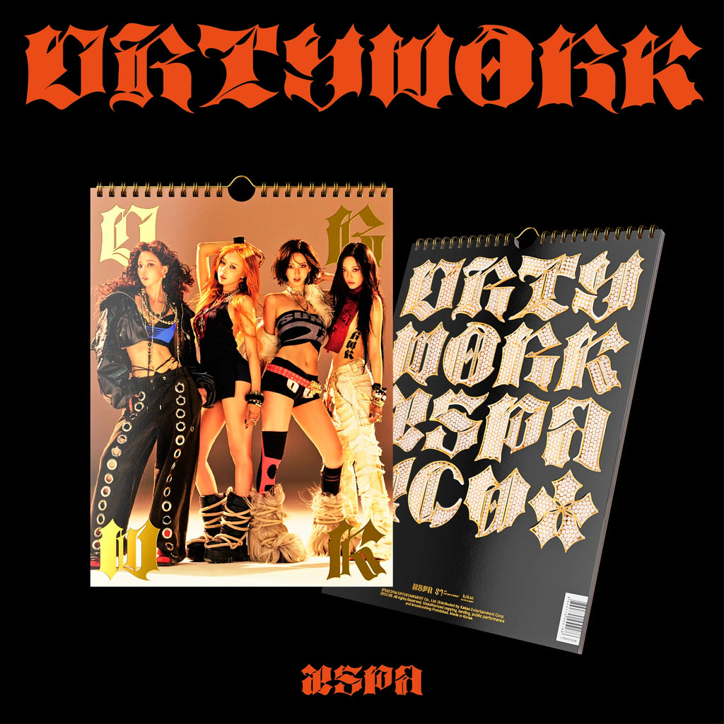 AESPA 'DIRTY WORK' SINGLE ALBUM DIRTY WORKER VER.