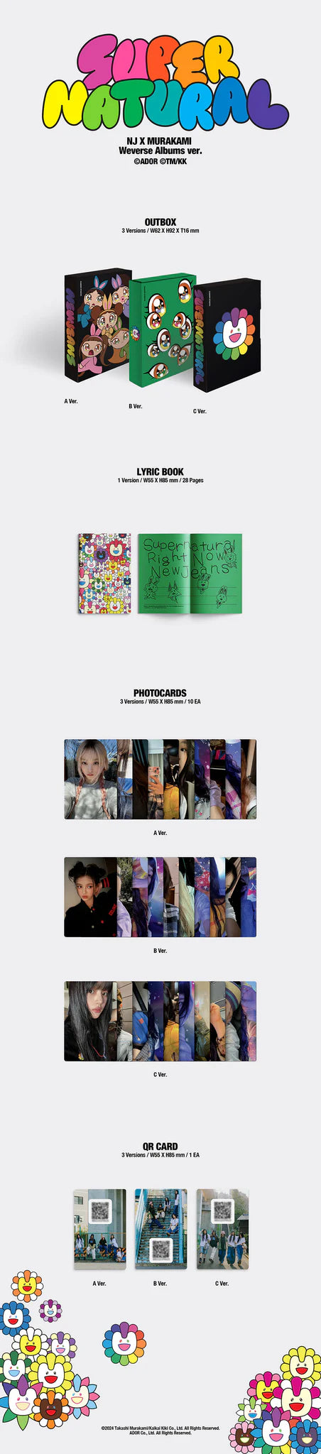 NEWJEANS 'SUPERNATURAL' JP DOUBLE SINGLE WEVERSE VER.