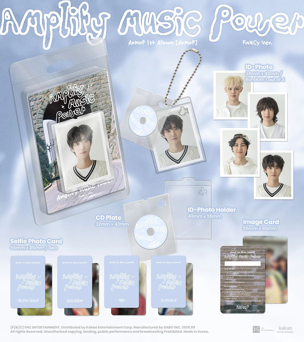 AXMXP 'AMPLIFY MY WAY' 1ST MINI ALBUM FANCY VER. (RANDOM)