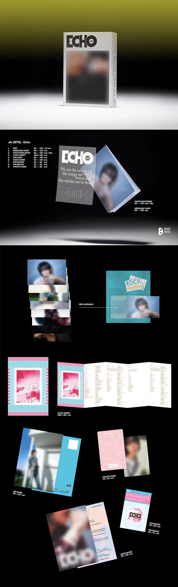 JIN 'ECHO' 2ND MINI ALBUM WEVERSE VER.