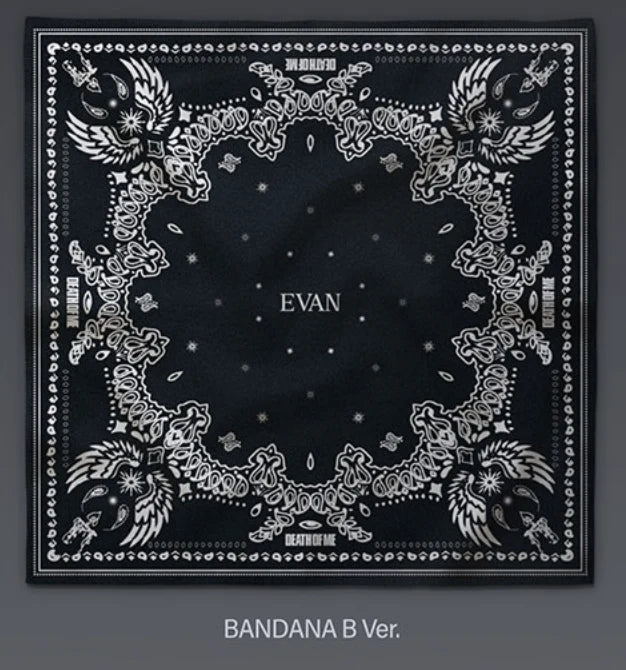 <b>[PRE-ORDER]</b> EVAN 'DEATH OF ME' 1ST MINI ALBUM BANDANA VER.