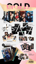 ITZY 'GOLD' 9TH MINI ALBUM DIGIPACK VER. [RANDOM]