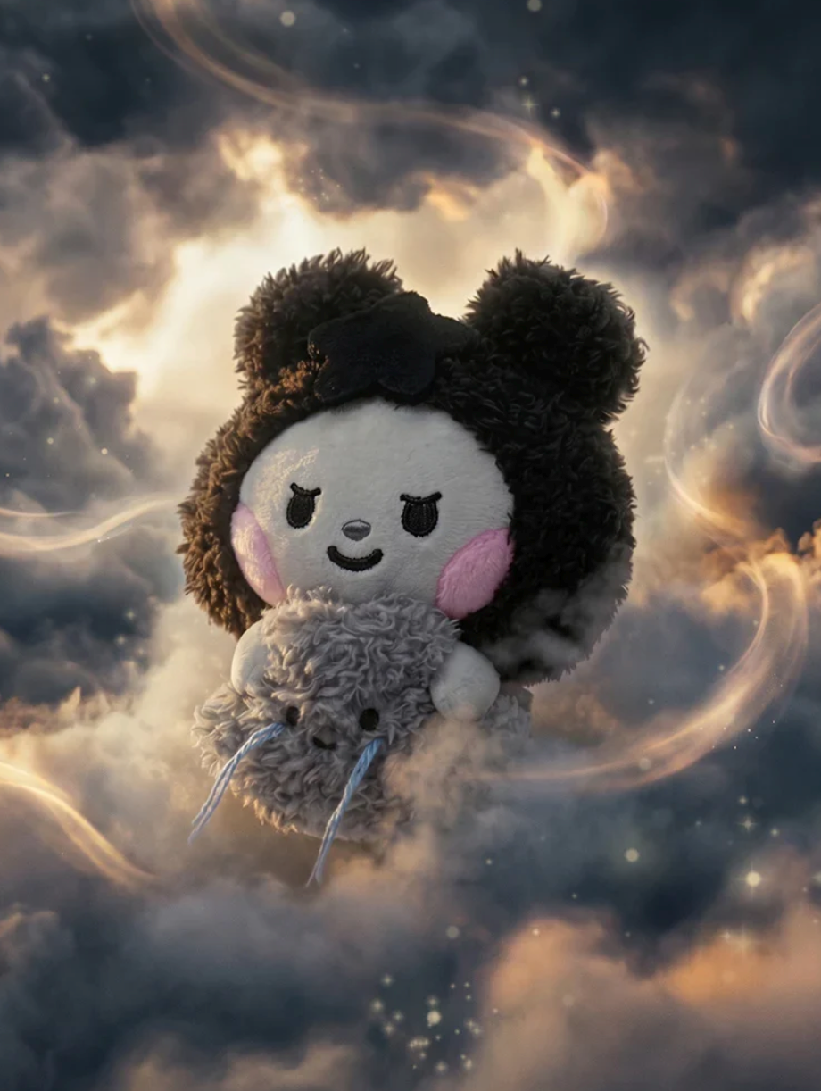 MIGHTEEZ 'BERRY BREEZY FAIRY' WEATHER PLUSH KEYRING