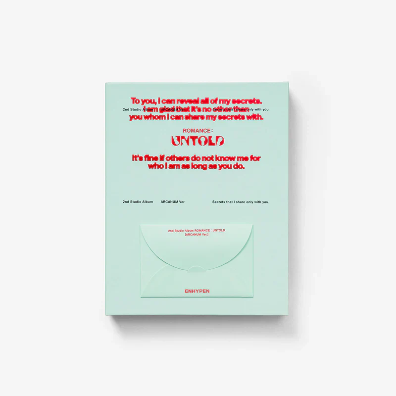 ENHYPEN 'ROMANCE: UNTOLD' 2ND STUDIO ALBUM STANDARD VER.