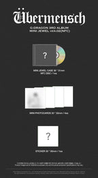 G-DRAGON 'ÜBERMENSCH' 3RD ALBUM MINI JEWEL VER.
