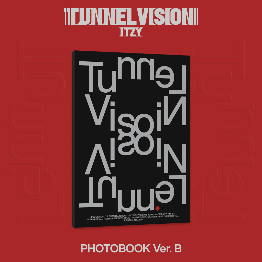 ITZY 'TUNNEL VISION' 11TH MINI ALBUM PHOTOBOOK VER.