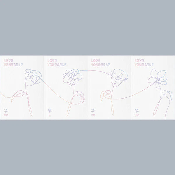 BTS 'LOVE YOURSELF 承 HER' 5TH MINI ALBUM