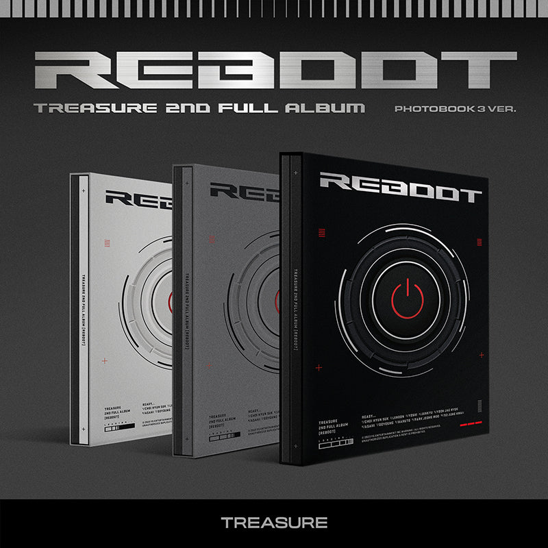 TREASURE 'REBOOT' 2ND FULL ALBUM PHOTOBOOK VER. [RANDOM]