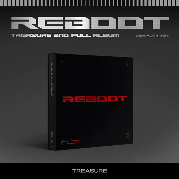 TREASURE 'REBOOT' 2ND FULL ALBUM DIGIPACK VER.