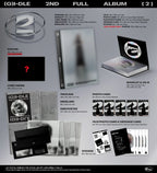 (G)I-DLE '2' 2ND STUDIO ALBUM REGULAR VER.