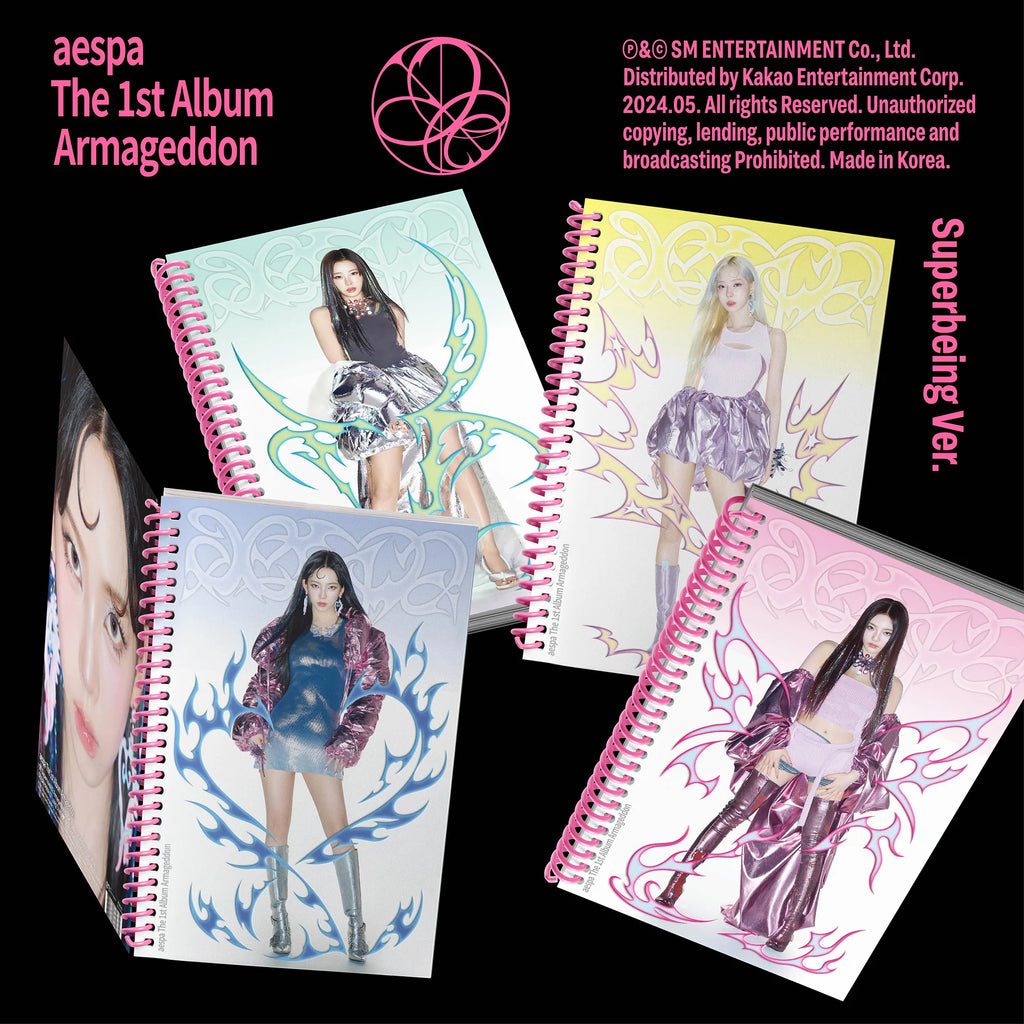 AESPA 'ARMAGEDDON' 1ST STUDIO ALBUM SUPERBEING VER.