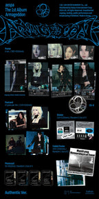 AESPA 'ARMAGEDDON' 1ST STUDIO ALBUM POSTER VER. (RANDOM)